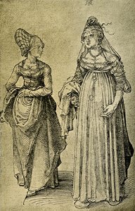 Donna di Norimberga e Veneziana