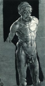 autoritratto in nudo da Albrecht Dürer
