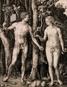 Adamo ed Eva da Albrecht Dürer