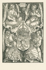 Allegoria con lo stemma dell
