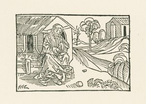 Fratello Claus davanti alla capanna da Albrecht Dürer or Duerer