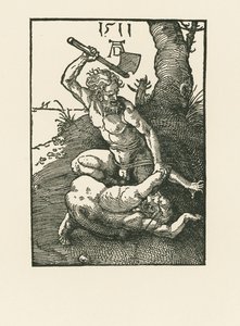 Caino uccide Abele da Albrecht Dürer or Duerer