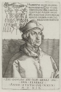 Cardinale Albrecht di Brandeburgo da Albrecht Dürer