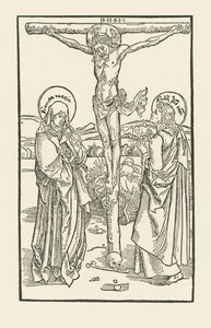 Cristo in croce con Maria Vergine e San Giovanni