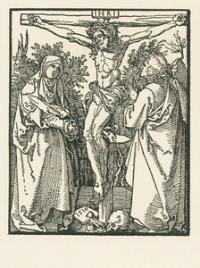 Cristo in croce con la Vergine Maria e San Giovanni da Albrecht Dürer or Duerer