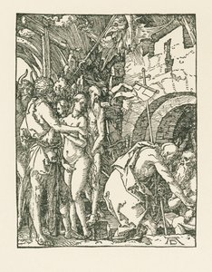 Discesa di Cristo al limbo, 1509 circa (xilografia) da Albrecht Dürer or Duerer