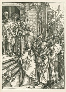 Ecce Homo, 1498 circa (xilografia) da Albrecht Dürer or Duerer