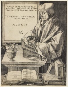 Erasmo da Rotterdam da Albrecht Dürer