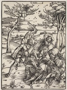 Ercole che Conquista Caco, c.1496 da Albrecht Dürer