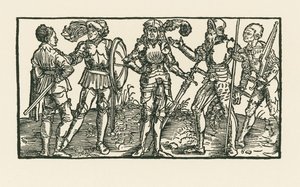 Cavalieri e soldati da Albrecht Dürer or Duerer