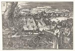 Paesaggio con cannone da Albrecht Dürer or Duerer