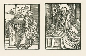 Magister Matthias, canonico di Linkoeping e Santa Birgitta da Albrecht Dürer or Duerer