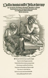 Uomo dei dolori deriso da un soldato, 1511 circa (xilografia) da Albrecht Dürer or Duerer