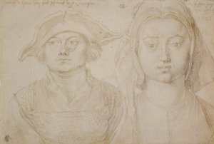 Marx Ulstat; La bella giovane donna di Anversa da Albrecht Dürer or Duerer