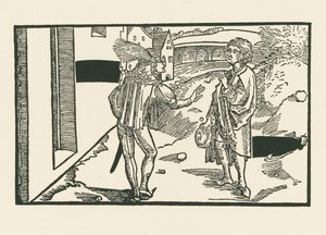 Fedria e Parmeno, 1492-93 circa (xilografia) da Albrecht Dürer or Duerer