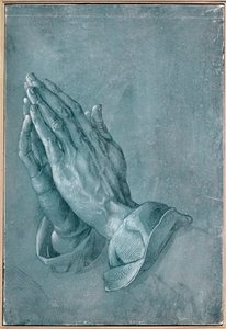 Mani in preghiera da Albrecht Dürer or Duerer