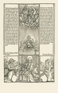 Santa Birgitta come intercessione, con una coppia di sposi in preghiera