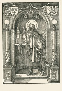 San Sebald nella nicchia da Albrecht Dürer or Duerer