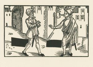 Sannio e Siro, 1492-93 circa (xilografia) da Albrecht Dürer or Duerer