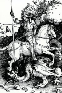 San Giorgio e il drago da Albrecht Dürer