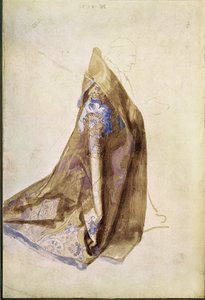 Studio per la veste di papa Giulio II per La Vergine con la corona di rose da Albrecht Dürer or Duerer
