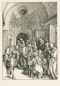 La circoncisione di Cristo, 1504 circa (xilografia) da Albrecht Dürer or Duerer