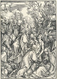 La Deposizione, dalla Grande Passione, c.1496-97 da Albrecht Dürer