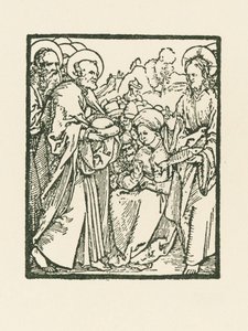 La cena dei cinquemila da Albrecht Dürer or Duerer