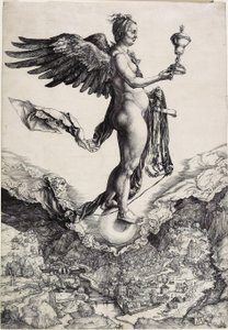 La grande fortuna, c. 1501-1502 da Albrecht Dürer