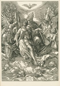 La Santissima Trinità da Albrecht Dürer or Duerer
