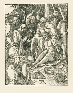Compianto per Cristo, 1509-10 circa (xilografia)
