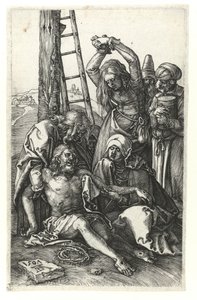 La Lamentazione di Cristo da Albrecht Dürer