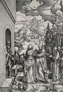 La Visitazione da Albrecht Dürer