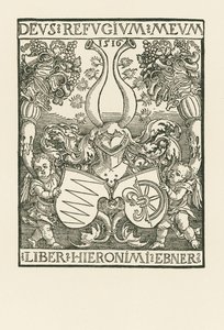 La targhetta di Hieronymus Ebner da Albrecht Dürer or Duerer