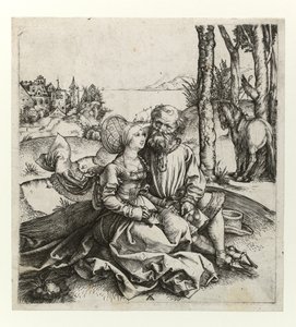 La coppia male assortita, c.1495 da Albrecht Dürer