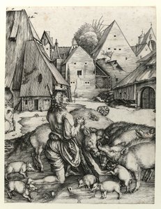 Il figliol prodigo da Albrecht Dürer