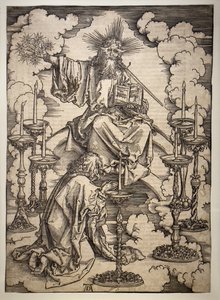 La visione dei 7 candelabri da Albrecht Dürer or Duerer