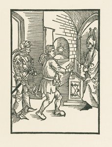 Dalla fresa e dalla scriba da Albrecht Dürer or Duerer
