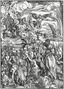 La prostituta di Babilonia, Apocalisse da Albrecht Dürer