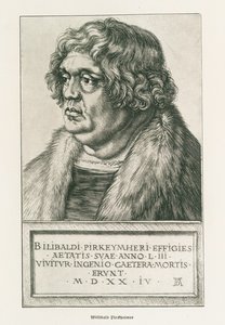 Willibald Pirckheimer da Albrecht Dürer or Duerer