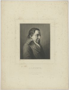 Ritratto di Johann Gottlieb Fichte 1762-1814