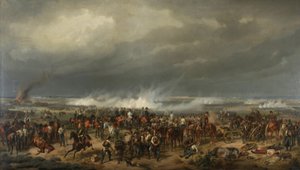 La battaglia di Komorn da Albrecht von Adam