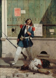 Guardia Nazionale ferita