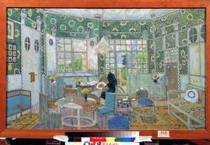 Progetto di decorazione per la pièce teatrale Il piccolo Eyolf di Henrik Ibsen da Aleksandr Jakovlevic Golovin