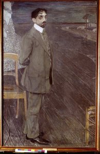 Ritratto del poeta Mikhail Kouzmine