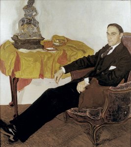 Ritratto di Michail Ivanovich Tereshchenko 1886-1956, 1911-1914 da Aleksandr Jakovlevic Golovin