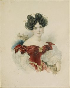 Ritratto della principessa Natalia Viktorovna Kochubey, nata Kochubey 1800-1854, anni 1830