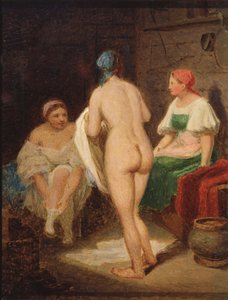 Nel bagno turco, fine anni 1820
