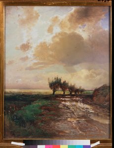 Strada di campagna da Alexei Kondratjewitsch Sawrassow