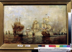 Grande Guerra del Nord: la prima battaglia navale russo-svedese delle isole di Osel